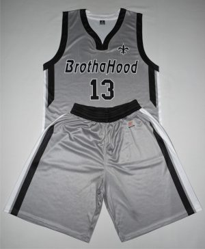 Gray Basketball Uniform