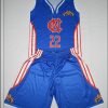 Royal Blue Basketball Uniform