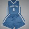 Baby Blue Basketball Uniform